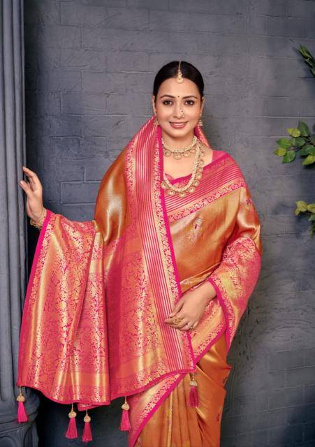 Bhagya laxmi zarkaashi kalika Wholesale saree manufacturers in Mumbai